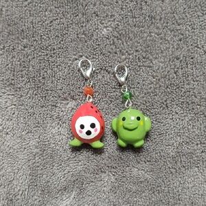 2 Tamagotchi Charms, Hand-made